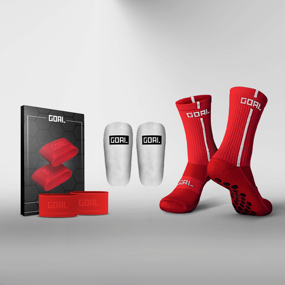 GRIP SOCKS + ESPINILLERAS + PRO TAPES